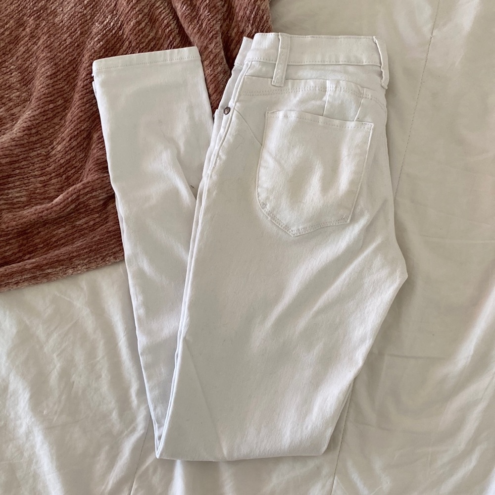 White jeans